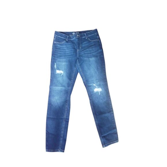 Wonder nation Juniors xl denim Jegging 14 / 16 factory distressed - Picture 1 of 3